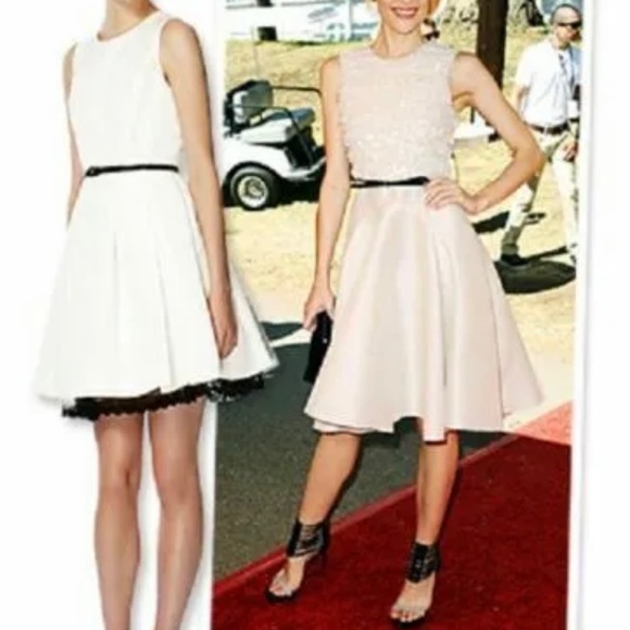 NWT Jason Wu for Target white and black lace belted dress. Size 12 - Picture 3 of 6